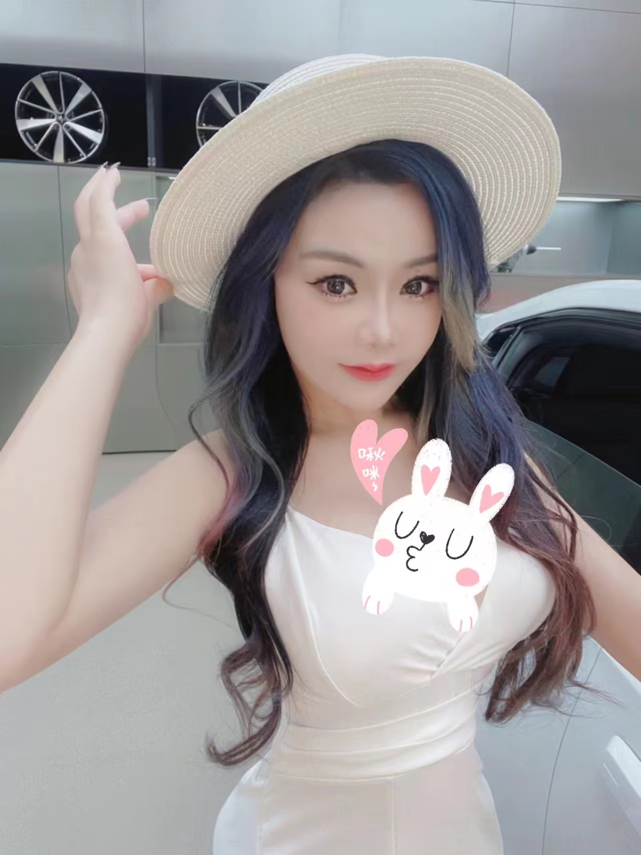 玫瑰美女，胸大，可双飞