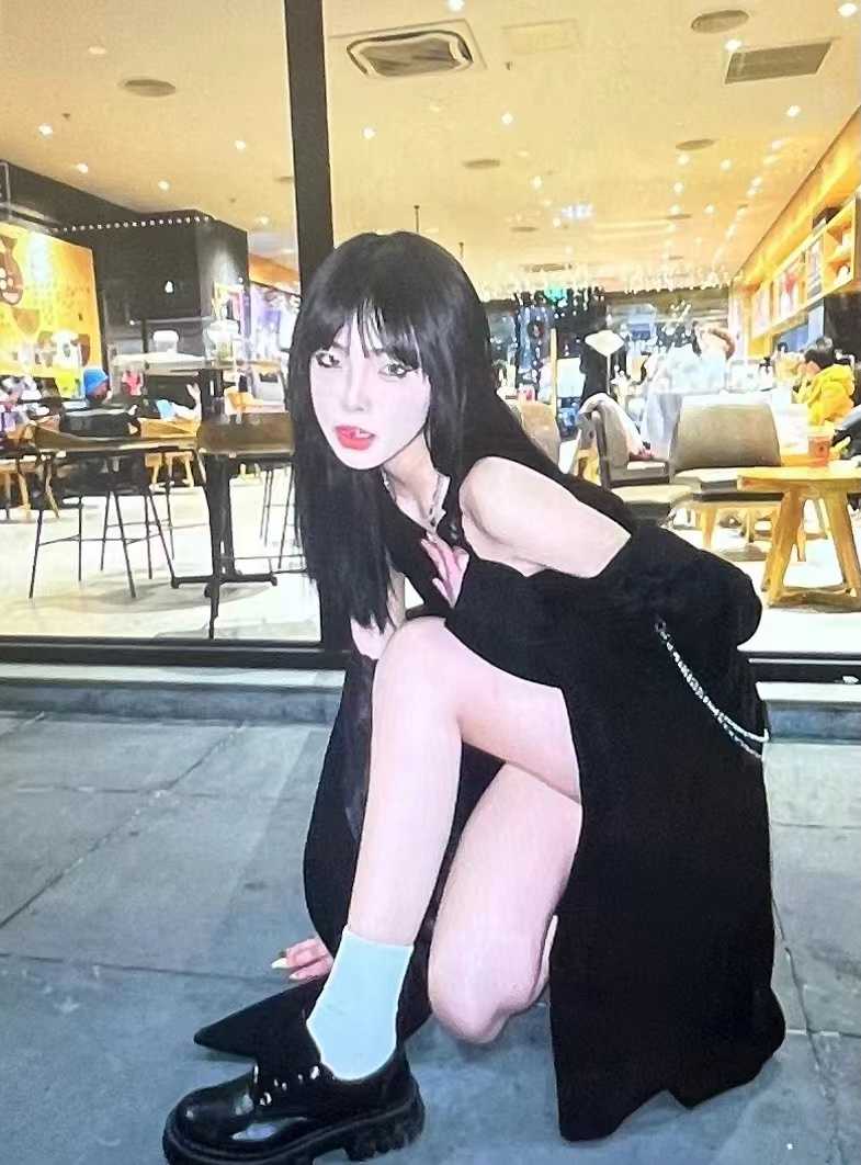 很飒的一个女孩